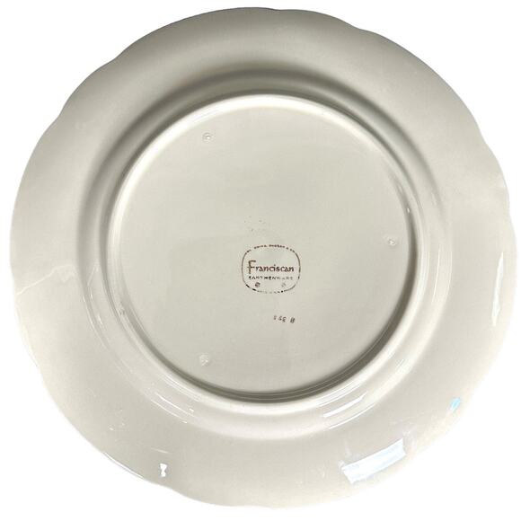 Franciscan Desert Rose Vintage Dinner plate 10.5" Made in USA - Picture 6 of 7